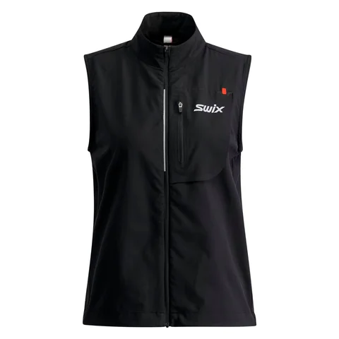 Swix Dame Vest 30K teknisk løpevest - Jet Black