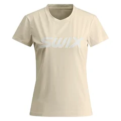 Swix Dame Trøye SS Relay M Trøye for maksimal komfort - Chalk