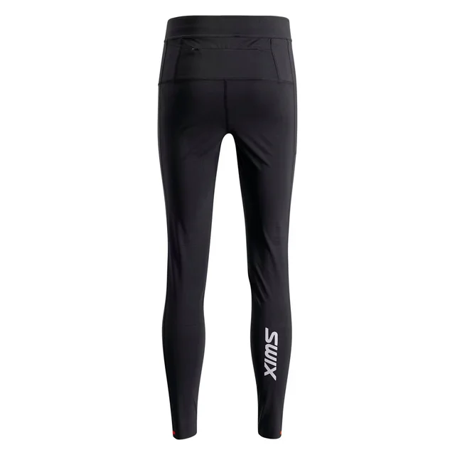 Swix Herre Tights Distance M Løpetights for lange økter - Jet Black 
