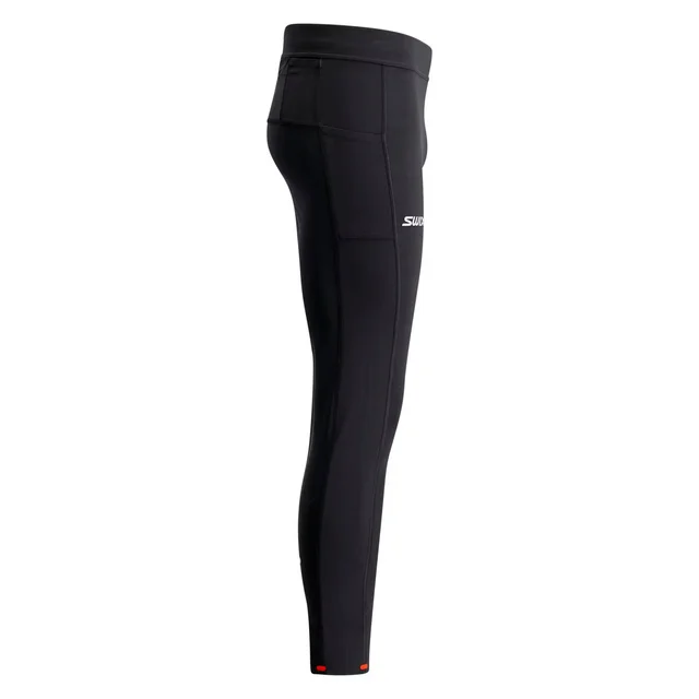 Swix Herre Tights Distance M Løpetights for lange økter - Jet Black 