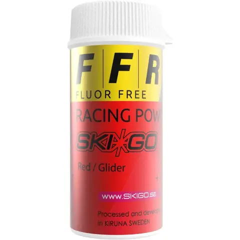 SkiGo FFR Racing Powder Red Racing pulver for +1 til -5°