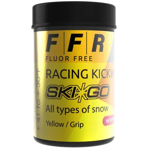 SkiGo FFR Racing Festevoks Yellow 45G Festevoks for rundt null grader