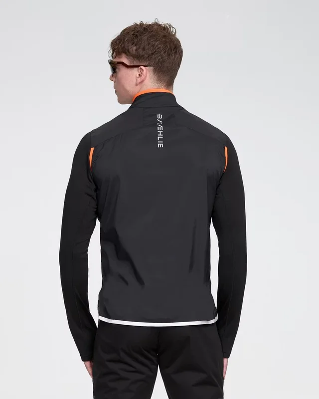 Dæhlie Herre Vest Advance Light M Lett hardshell løpevest - Black 