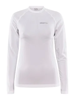 Craft W Trøye LS Cool Intensity S Langermet med kjøleeffekt - White