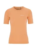 Craft W Trøye SS Cool Intensity  L T-skjorte med kjøleeffekt - Apricot