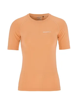 Craft W Trøye SS Cool Intensity T-skjorte med kjøleeffekt - Apricot