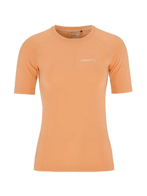 Craft W Trøye SS Cool Intensity T-skjorte med kjøleeffekt - Apricot