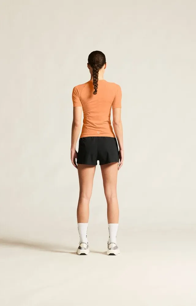 Craft W Trøye SS Cool Intensity  S T-skjorte med kjøleeffekt - Apricot 