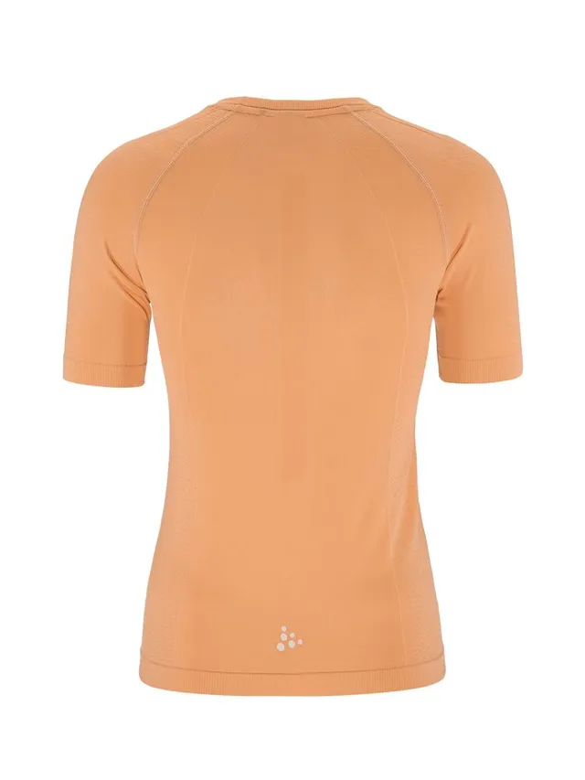 Craft W Trøye SS Cool Intensity  S T-skjorte med kjøleeffekt - Apricot 