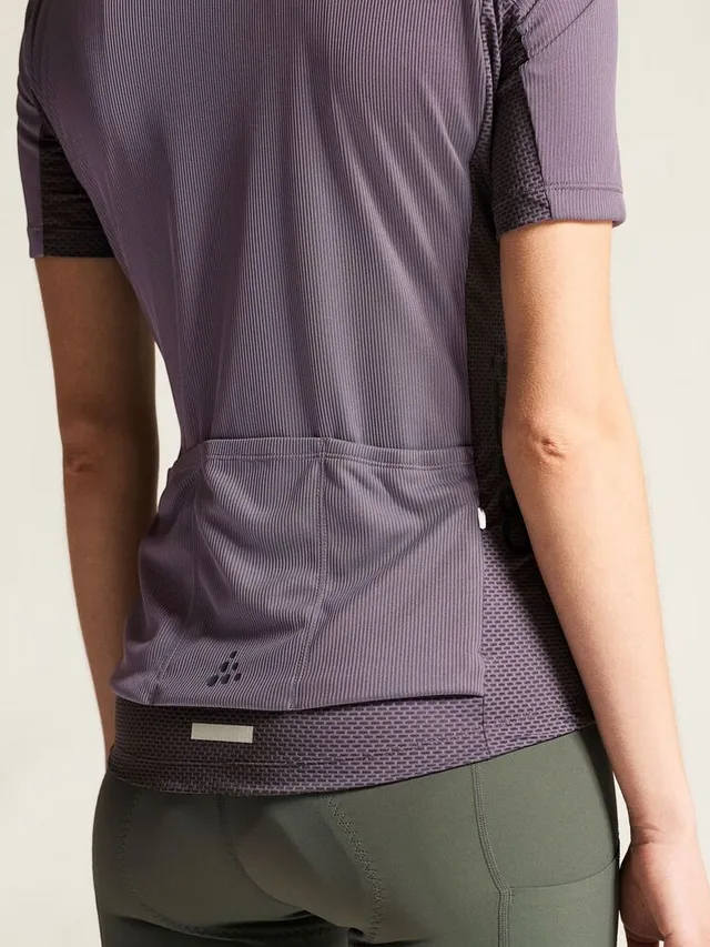 Craft Dame Trøye Endur S Høyfunksjonell sykkeltrøye - Cadet 