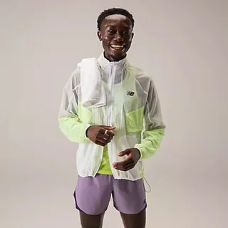 New Balance M Jakke RC M Lett jakke med vannbeskyttelse-AFTERGLOW 