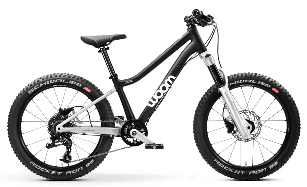 Woom 4 OFF Air 20" Barnesykkel 6-8 år Solid terrengsykkel til barn med demper 