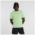 New Balance M SS Trøye Athletics L ytende t-skjorte - AFTERGLOW