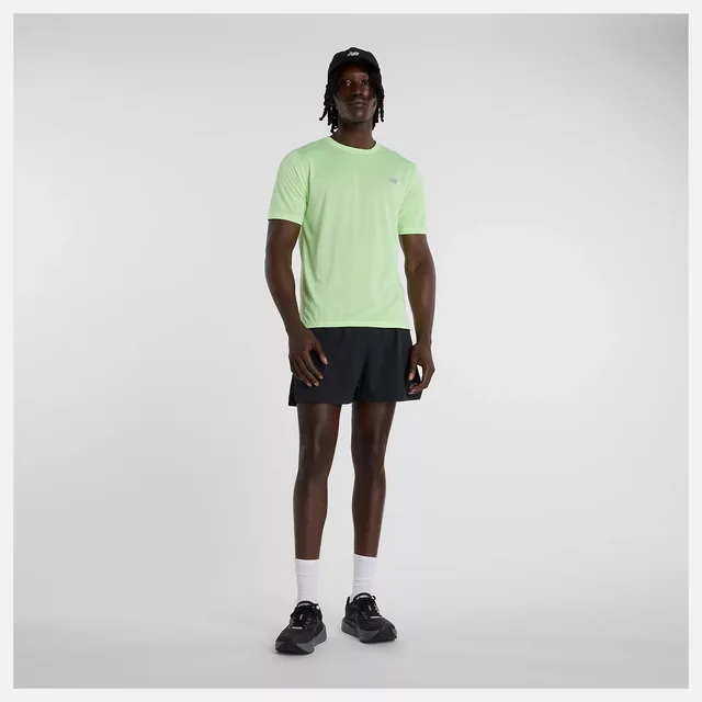 New Balance M SS Trøye Athletics M ytende t-skjorte - AFTERGLOW 