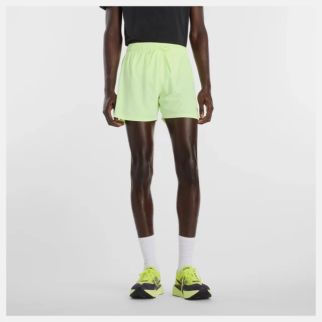 New Balance M RC Shorts 5 M Shorts som yter det beste - AFTERGLOW 