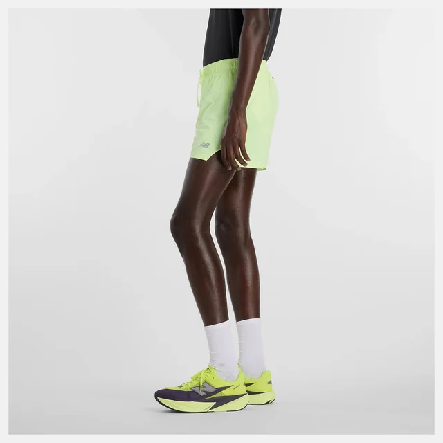 New Balance M RC Shorts 5 M Shorts som yter det beste - AFTERGLOW 