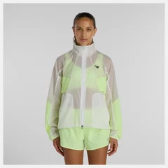 New Balance W Jakke RC S Lett jakke med vannbeskyttelse-AFTERGLOW