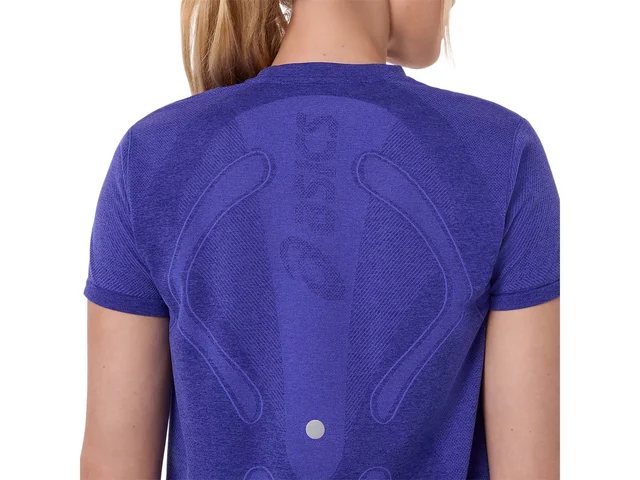 Asics Dame Trøye SS Road Seamless M Sømløs lett løpetopp - CB/E 