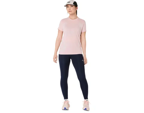 Asics Dame Trøye SS Road Seamless Sømløs løpetopp - M/CP