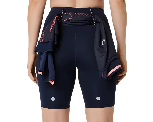 Asics Dame Tights 8in Sprinter L High waist løpeshorts- MIDNIGHT 