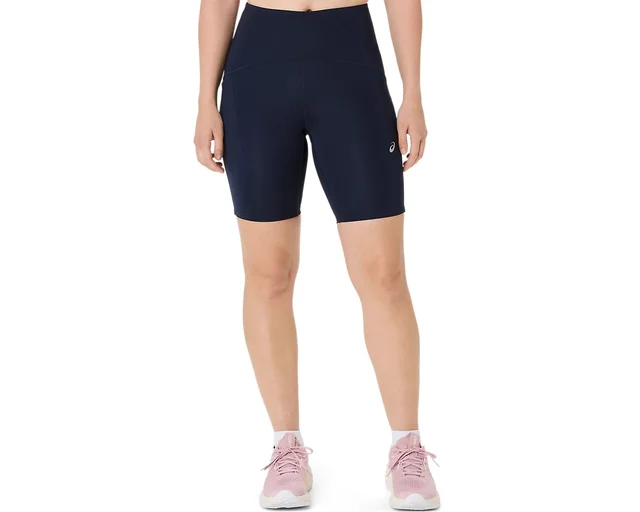 Asics Dame Tights 8in Sprinter L High waist løpeshorts- MIDNIGHT 