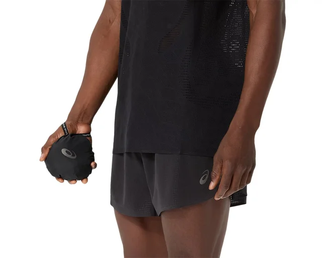 Asics Herre Metarun Pacable Vest L Pakkbar løpevest - PB 