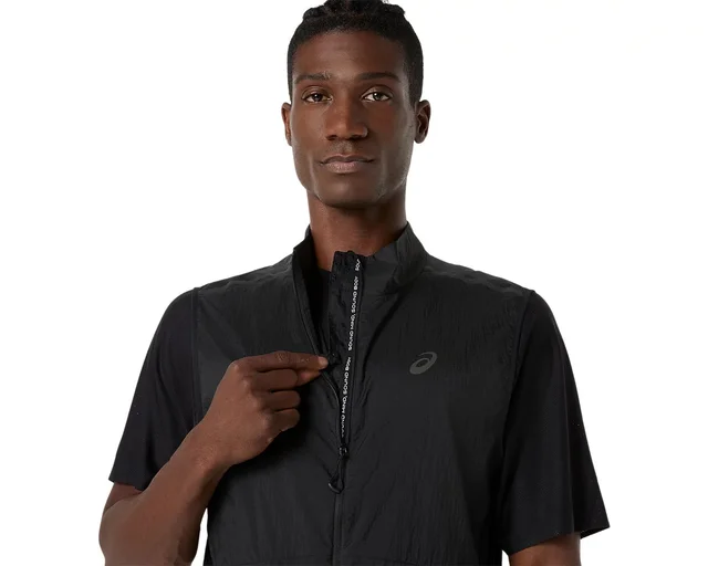 Asics Herre Metarun Pacable Vest L Pakkbar løpevest - PB 