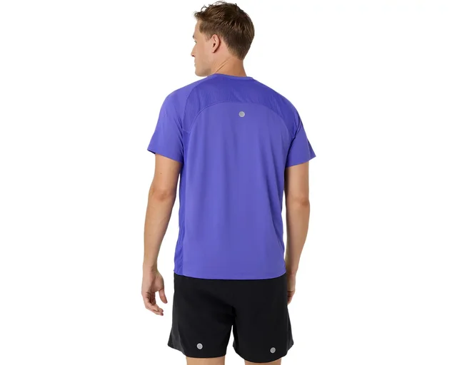 Asics Herre Trøye SS Road Fade M Pustende løpetopp - CB/IG 