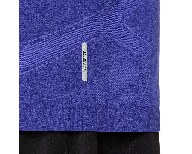 Asics Herre Trøye SS Road Seamless M Sømløs løpetopp - C B/E 