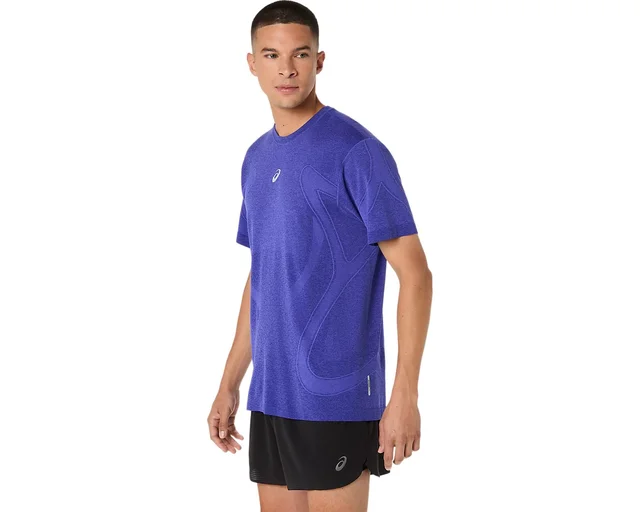 Asics Herre Trøye SS Road Seamless M Sømløs løpetopp - C B/E 