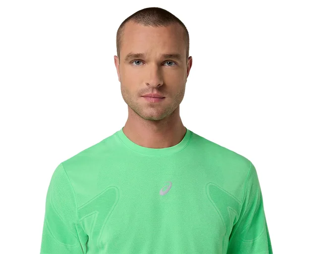 Asics Herre Trøye SS Road Seamless M Sømløs løpetopp - VG/IG 