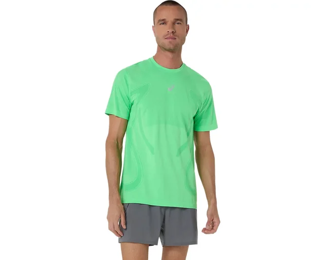 Asics Herre Trøye SS Road Seamless M Sømløs løpetopp - VG/IG 