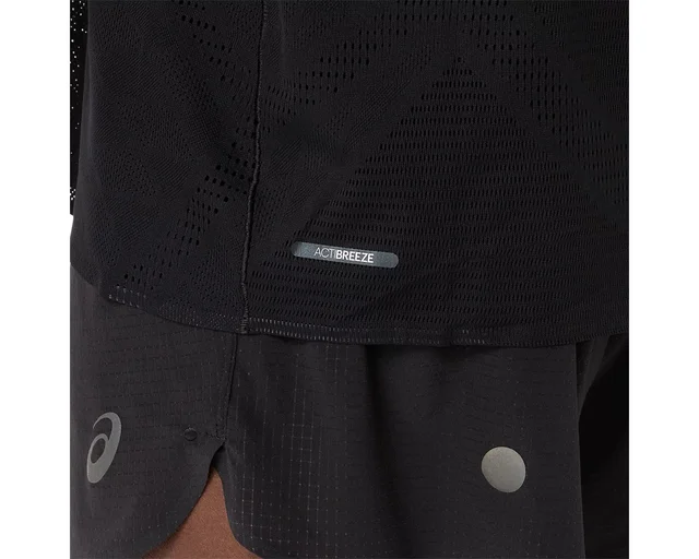 Asics Herre Trøye SS Metarun S Lett løpe-t-skjorte - PB 