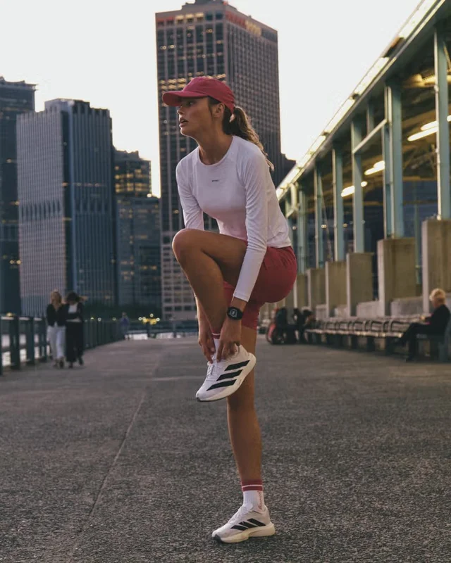 Johaug Dame Trøye LS Energy XS Langermet treningstrøye - white 