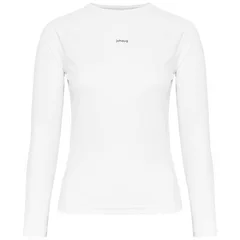 Johaug Dame Trøye LS Energy XS Langermet treningstrøye - white