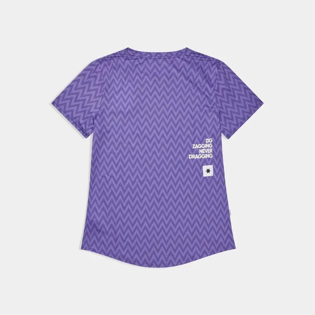 SAYSKY Dame Trøye SS Combat S Teknisk performance T-skjorte - purple 