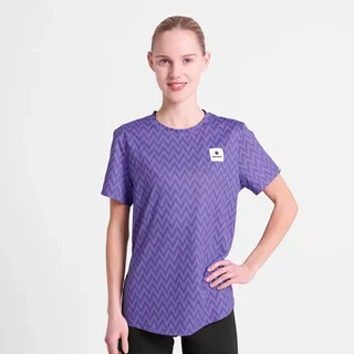SAYSKY Dame Trøye SS Combat Teknisk performance T-skjorte - purple