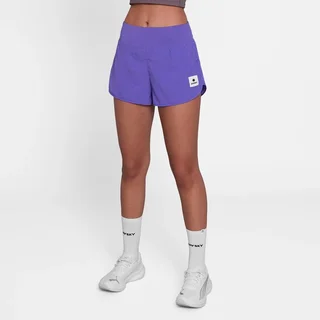 SAYSKY Dame Shorts Pace  3" Løpeshorts med høyt liv - Purple