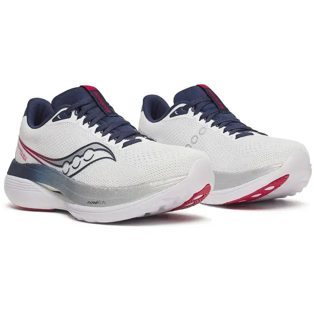 Saucony Løpesko M Endorphin Trainer 43 Løpesko til hverdags og langtur - WH/NVY 