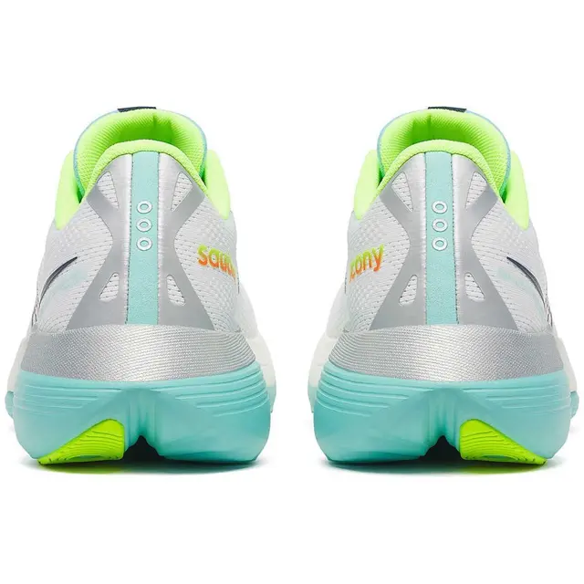 Saucony Løpesko W Endorphin Trainer 38 Løpesko til hverdags og langtur -Wh/Aqua 