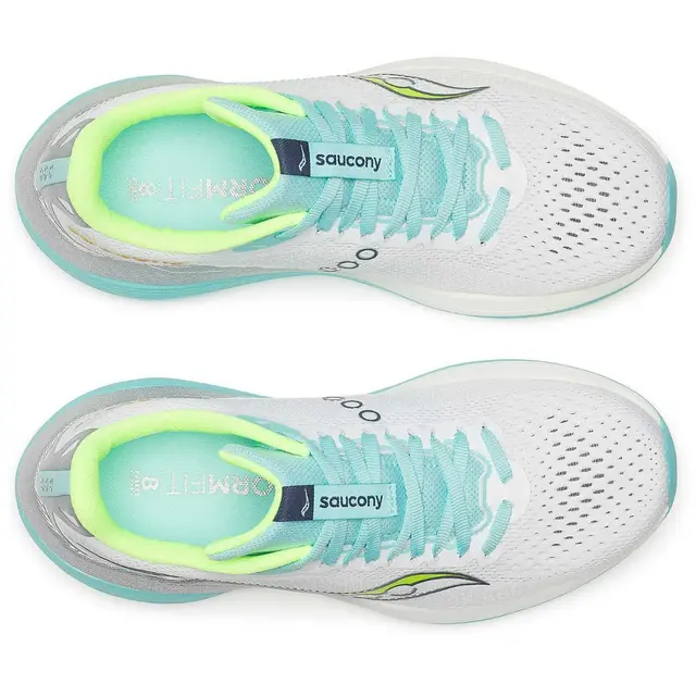 Saucony Løpesko W Endorphin Trainer 38 Løpesko til hverdags og langtur -Wh/Aqua 