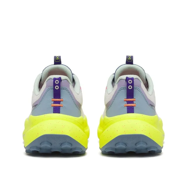 Saucony Løpesko W Xodus Ultra 4 38 Terrengsko for lange løp - WHITE/CITRON 