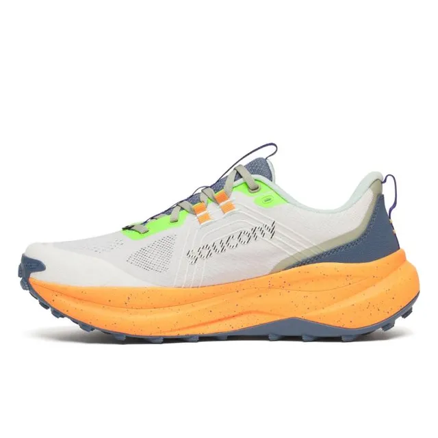 Saucony Løpesko M Xodus Ultra 4 42 Terrengsko for lange løp - WHITE/TUMERIC 