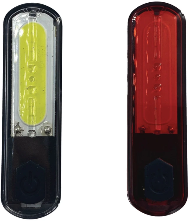 Abus Lyktsett Orion 2.0 Lyssett med front- og baklys 