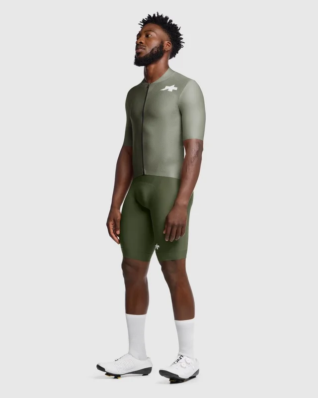 Assos Herre Mille GT Jersey S11 Evo XXL Lett og pustende sykkeltrøye -Edge Green 