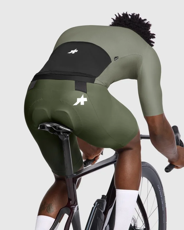 Assos Herre Mille GT Jersey S11 Evo XXL Lett og pustende sykkeltrøye -Edge Green 