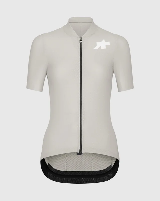 Assos Dame Uma GT Jersey S11 L Lett og pustende sykkeltrøye-Almond Milk 