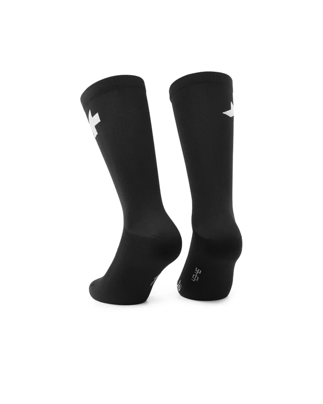 Assos Sokker R S11 39-42 Black ultralette og pustende racersokker-black 