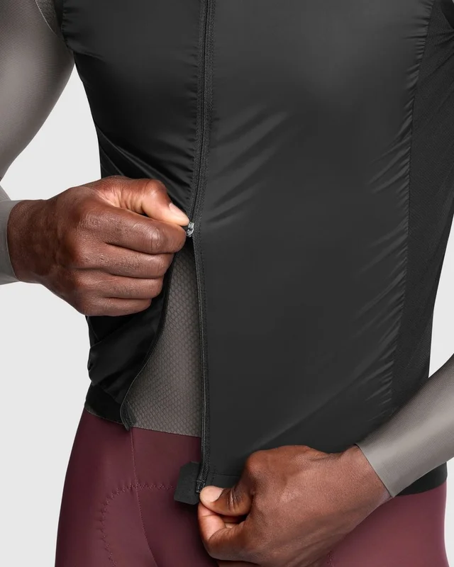 Assos Herre Mille GT Wind Vest S11 L Lett og funksjonell sykkelvest - Blk srs 