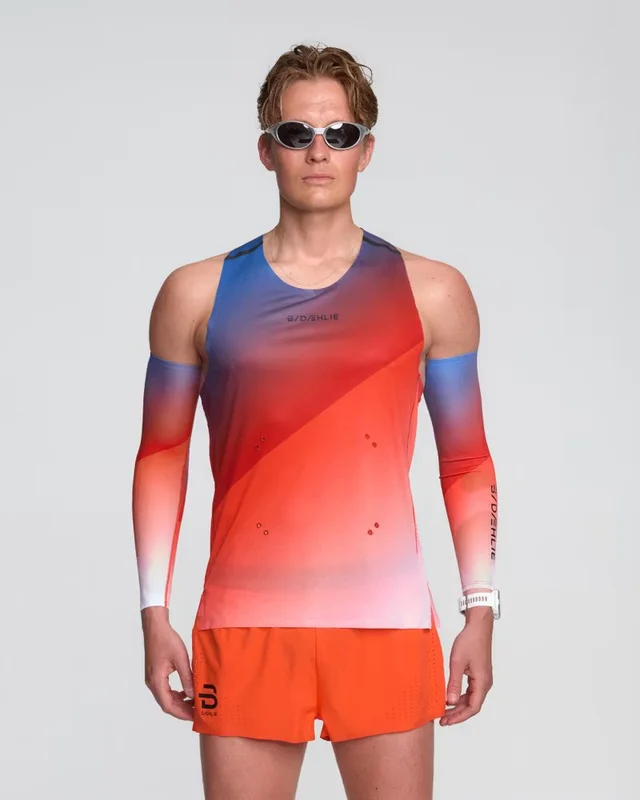 Dæhlie Herre Singlet Elite Air S Ultralett konkurransesinglet -Bw 